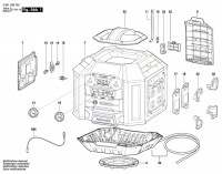 Bosch 3 601 D29 700 Gml 20 Radio Box 230 V / Eu Spare Parts